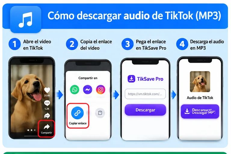 TikTok MP3 ဒေါင်းလုဒ်