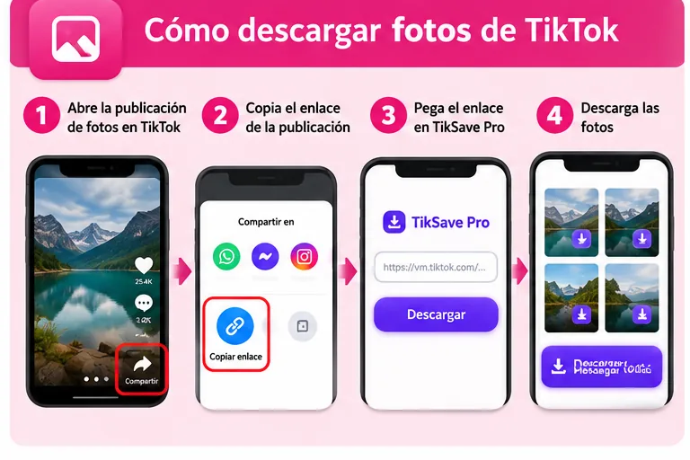 TikTok ဓာတ်ပုံ ဒေါင်းလုဒ်